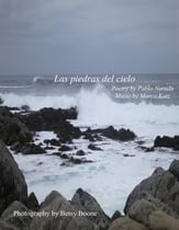Las piedras del cielo (song cycle) Vocal Solo & Collections sheet music cover